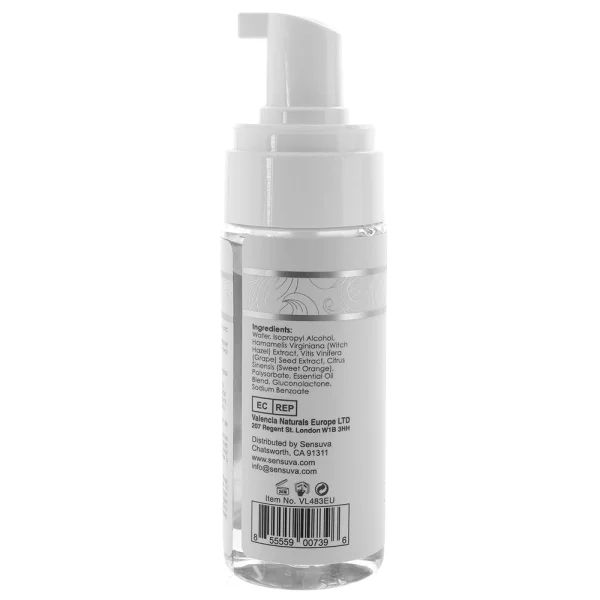 Sensuva Think Clean Thoughts - Foaming Adult Toy Cleaner | 5.07oz