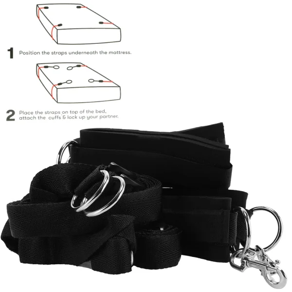 Everything You Need Bondage in-a-Box 20pc Bedspreader Set