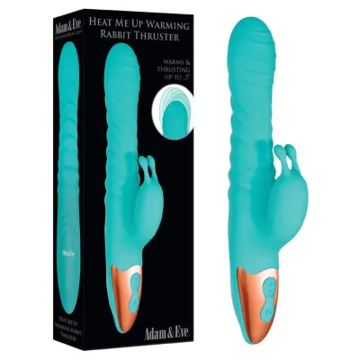 Adam Eve Heat Me Up Warming Rabbit Thruster