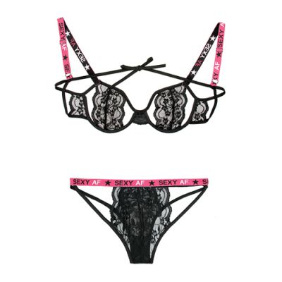 Sexy AF Bra Set S M