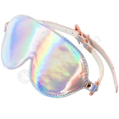 Cosmo Bondage Holographic Rainbow Adjustable Blindfold