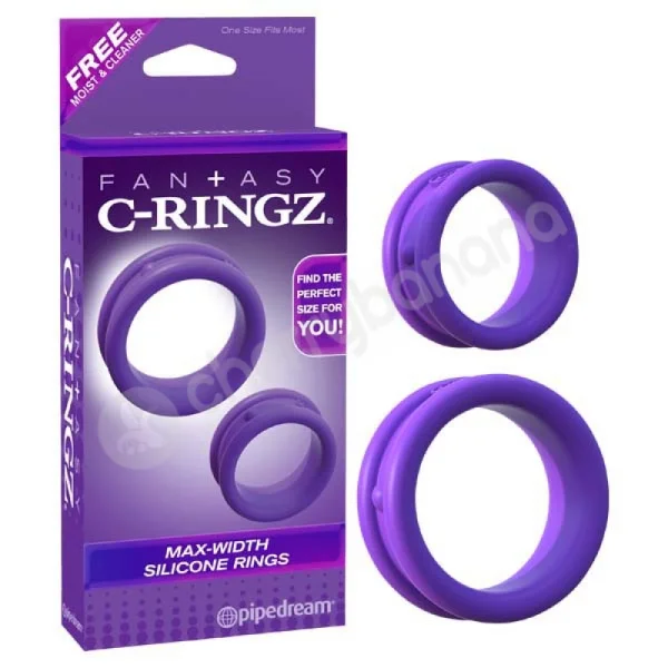 Fantasy C-ringz Max Width Silicone Cock Rings