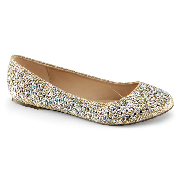 Round Toe Ballet Flat Embellished w/RS — image 5 of 8