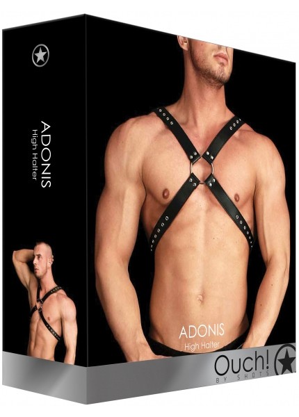 Adonis - High Halter - Black