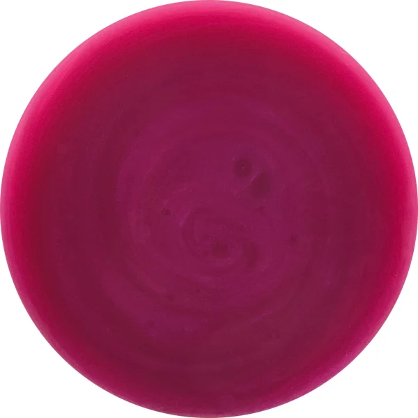 The Element 3 Abstract G-Spot & P-Spot Platinum 6.5" Silicone Dildo By Uberrime - Raspberry