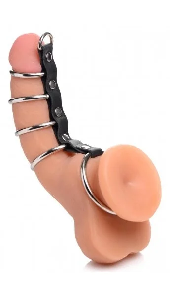 Strict Leather Gates of Hell Leather Chastity Device — image 4 of 4