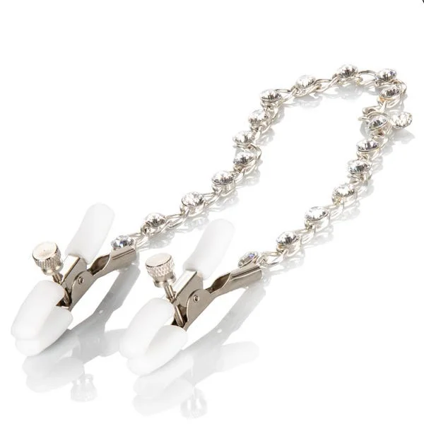 Nipple Play Crystal Chain Nipple Clamps