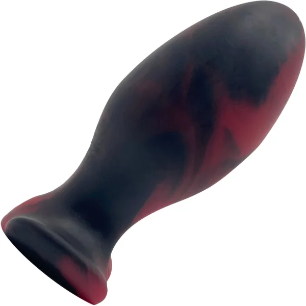 Topped Toys CHUTE 85 DP Silicone Butt Plug - Forge Red