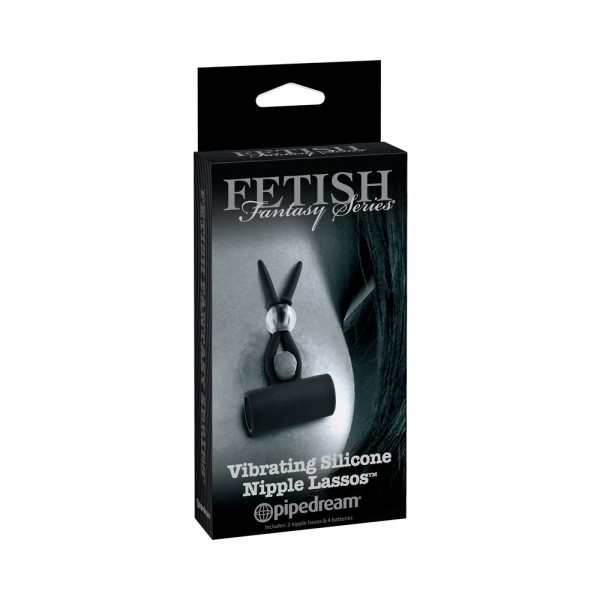 Fetish Fantasy Limited Edition - Vibrating Silicone Nipple Lassos