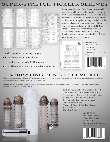 Vibrating Penis Sleeve Kit