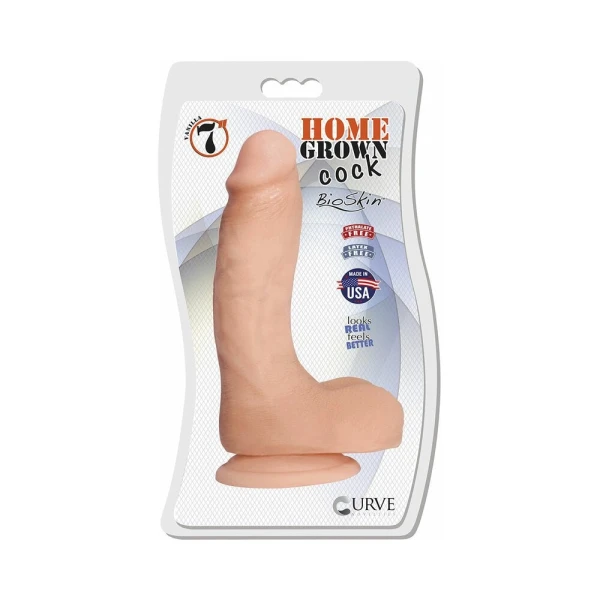 Home Grown 7 inches Bioskin Realistic Cock