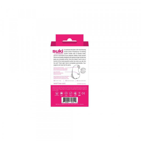 VeDO Suki - Pink Air Suction Clit Stimulator