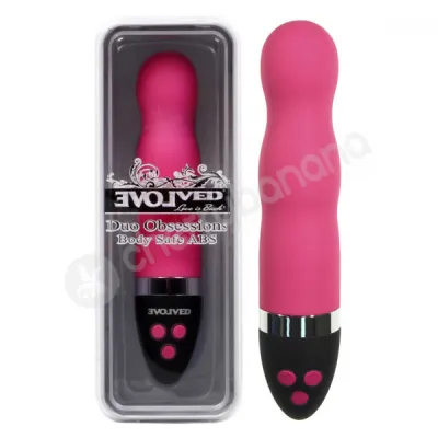 Duo Obsessions Entice Pink Vibrator