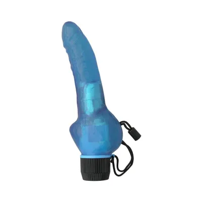 Jelly Caribbean 2 Waterproof Vibrator Blue
