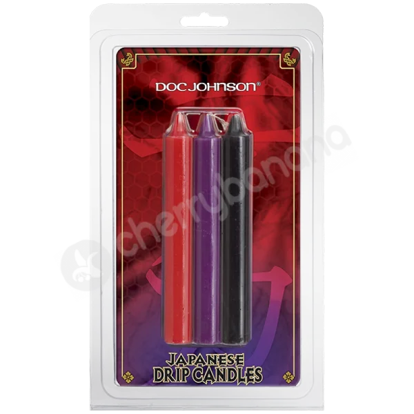 Japanese Drip Candles 3 Pack