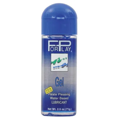 Forplay Gel Lubricant 2 5oz Bottle Blue Label