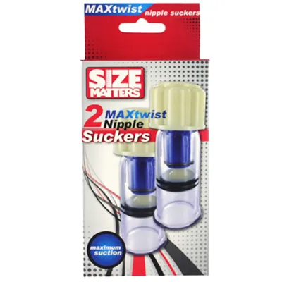 Size Matters Max Twist Nipple Suckers