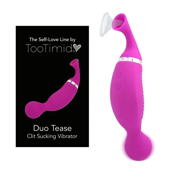 Duo Tease Clit Sucker & Vibrator