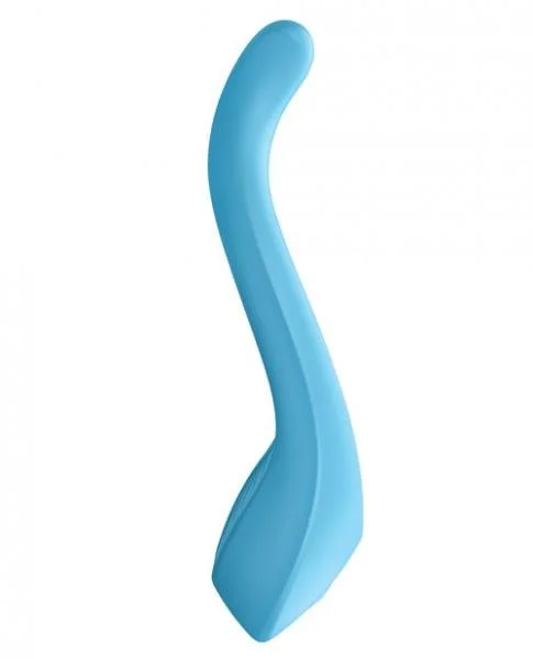 Satisfyer Partner Multifun 1 Blue Couples Vibrator — image 7 of 8