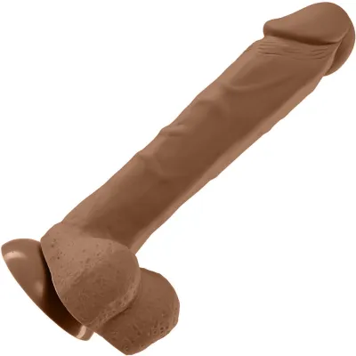 Cloud 9 Pro Sensual Premium Silicone 9 Inch Suction Cup Dildo Caramel