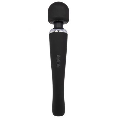 Bondara Princess Black 10 Function Rechargeable Wand Vibrator