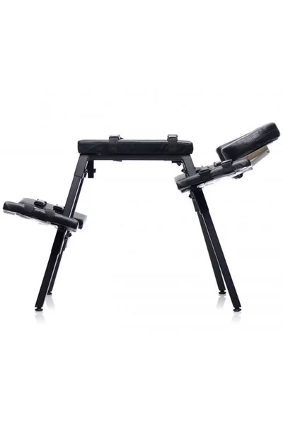 Master Series Faux Leather Sex Bench with Adjustable Restraints — image 10 of 13