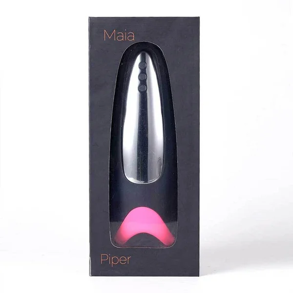 Piper Rechargeable Multi-Function Warming & Vibrating Masturbator by Maia Toys — image 5 of 6