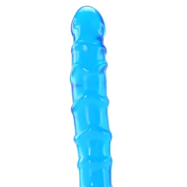 Raging Hard-Ons Slimline 9 Inch Crystal Jelly Anal Dildo by Doc Johnson — image 3 of 7