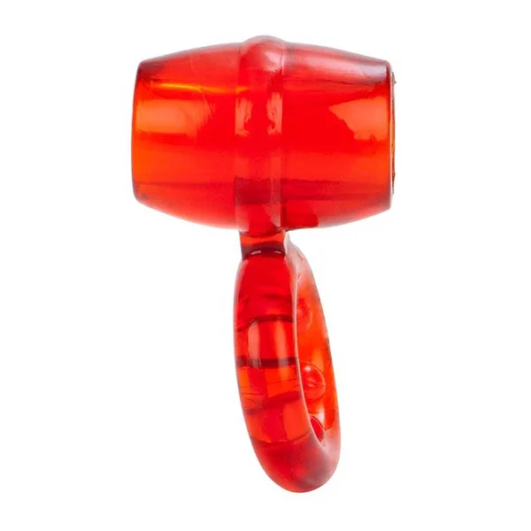 Dual Support Magnum Cock and Ball Ring by Cal Exotics | Red — image 4 of 6