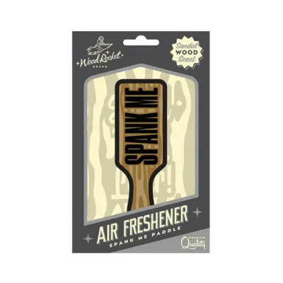 Games Novelty Wood Rocket Air Freshener Spank Me Paddle