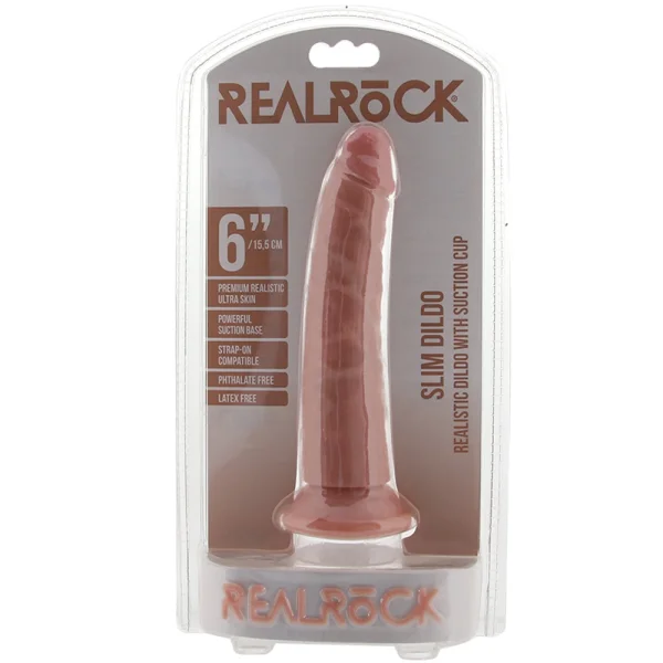 RealRock Slim 6 Inch Dildo