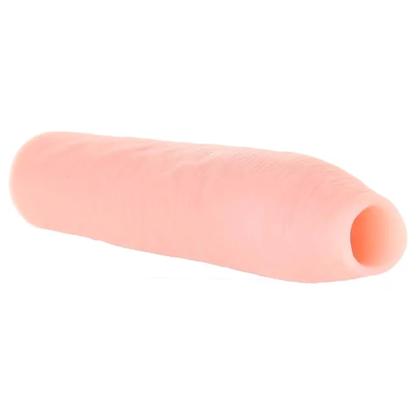 Fantasy X-tensions Elite Silicone 7" Uncut Penis Extension - Vanilla