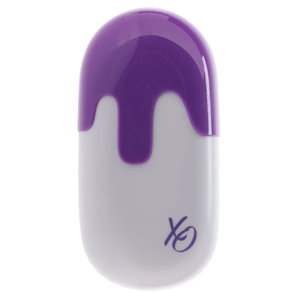 Sugar Rush Silicone Pressure Wave Clitoral Suction Stimulator With Vibration By CalExotics - Purple