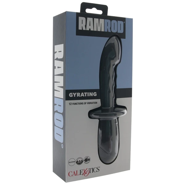 Ramrod Gyrating Rechargeable Waterproof Silicone Vibrating Anal Probe By CalExotics