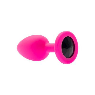Kink Range Silicone Gemmed Butt Plug 2 8 Inch Small