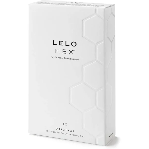 Lelo Hex Original Ultra Thin Condoms | 12-Pack