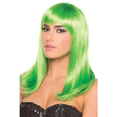 Hollywood Wig Green O s