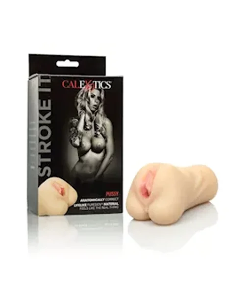 Stroke It Pussy Masturbator - Ivory — image 6 of 10