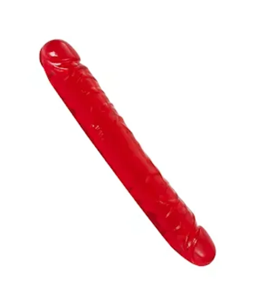 Vivid Essentials 12 Inch Double Dong - Red — image 5 of 7