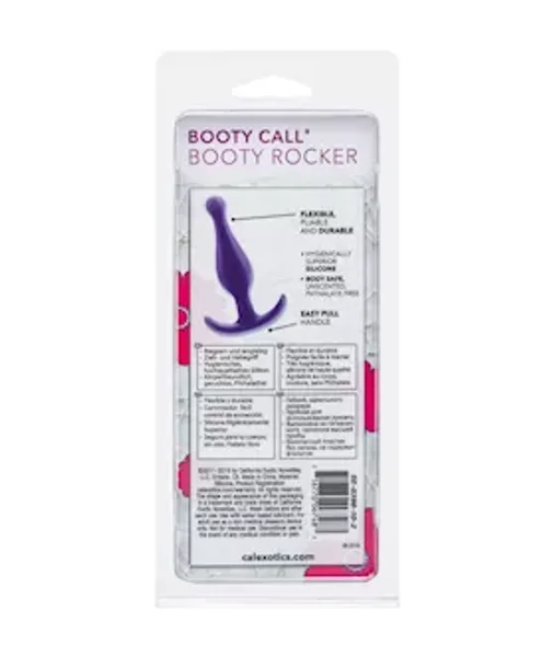 Booty Call Booty Rocker Butt Plug - Purple — image 10 of 10