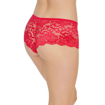 Coquette Daily Hustle Classic Red Boyshort