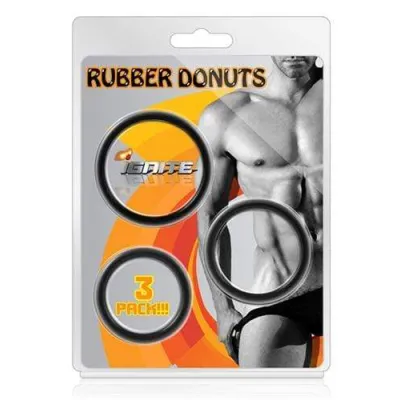 Rubber Donuts 3 Pack