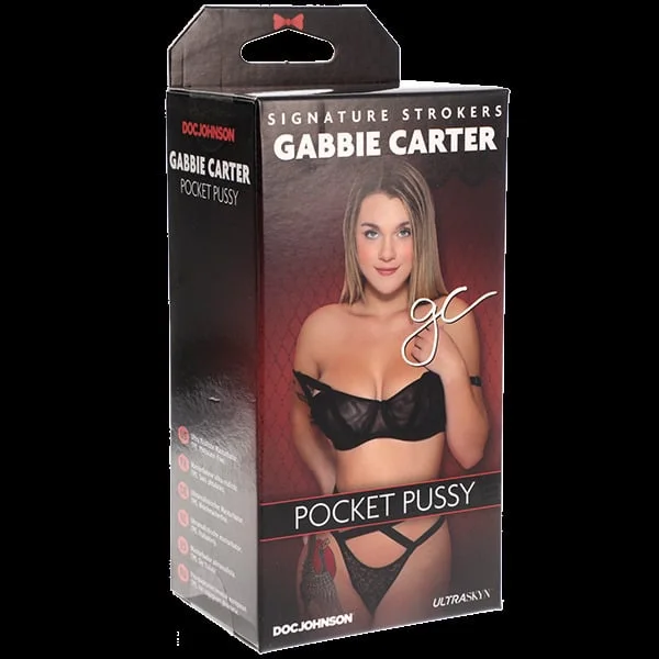 Signature Strokers - Gabbie Carter - Ultraskyn Pocket Pussy Vanilla