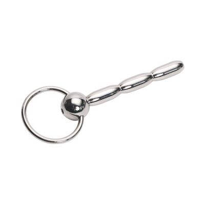 Cum Through Penis Plug Silver