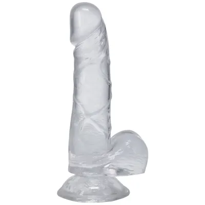 Dick in a Bag 6 Inch Clear