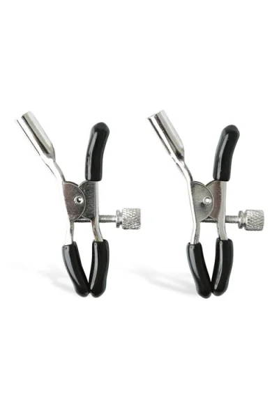 Sex & Mischief Rubber-Tipped Nipple Clips (2 Pack)