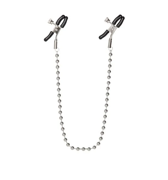 Silver Beaded Nipple Clamps