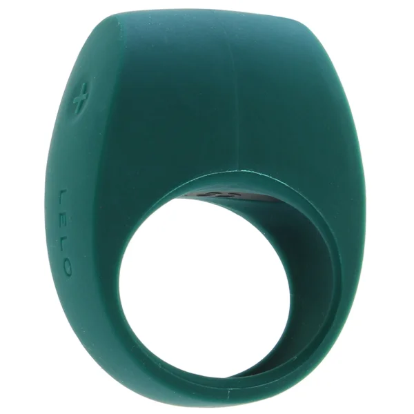 LELO Tor 2 Vibrating Waterproof Cock Ring for Couples - Dark Green