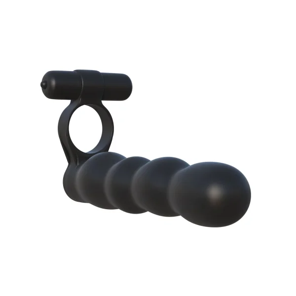 Fantasy C-ringz Posable Partner Double Penetrator - Black