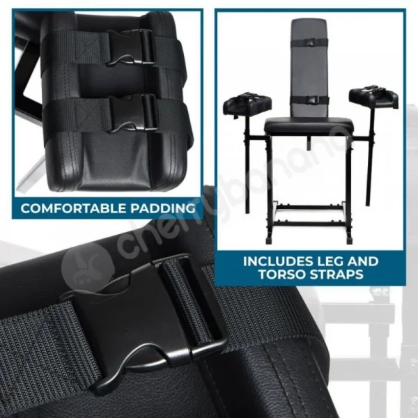 Master Series Extreme Obedience Bondage Chair